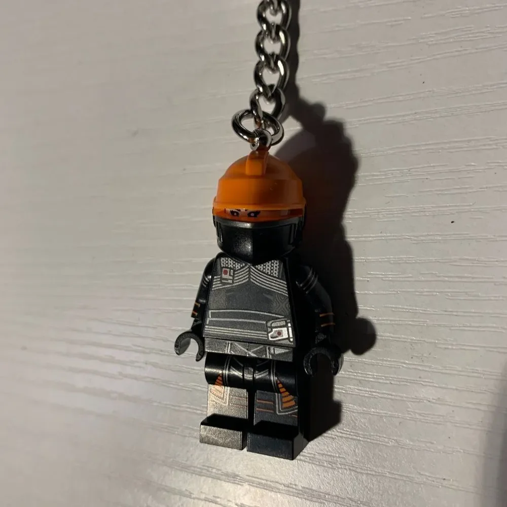LEGO Fennec Shand Key Chain - Star Wars Minifigure Keyring, 854245